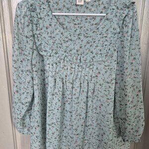 Gap floral blouse